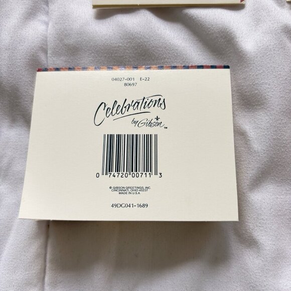 Vintage 80s 90s Disney Lot Of 5 Unused MINI Cards Junk Journal Scrapbook - Picture 4 of 8